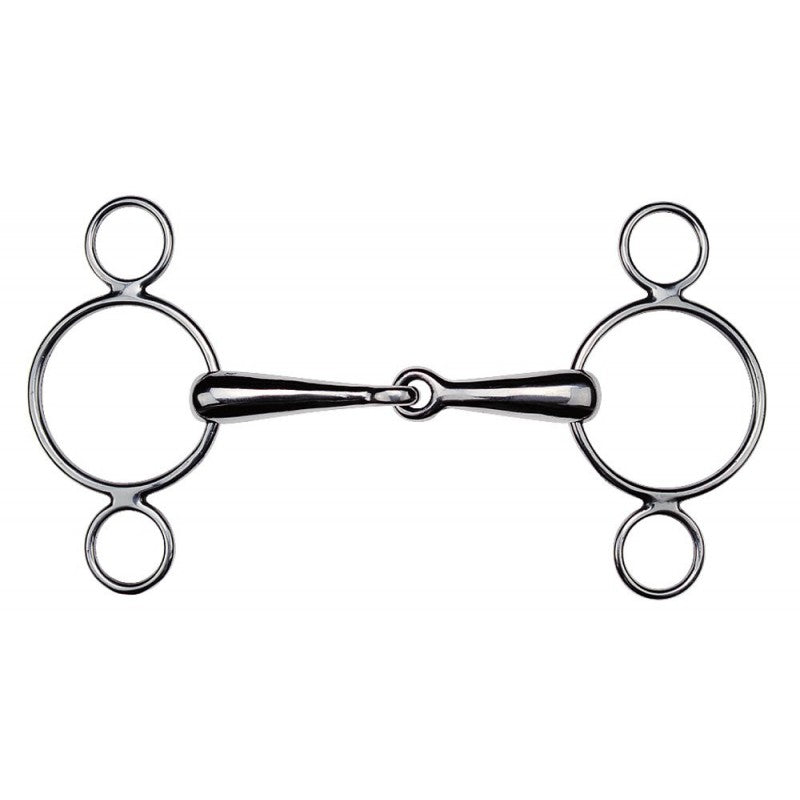 Feeling Continental Gag Bit, 3-Ring Cheeks