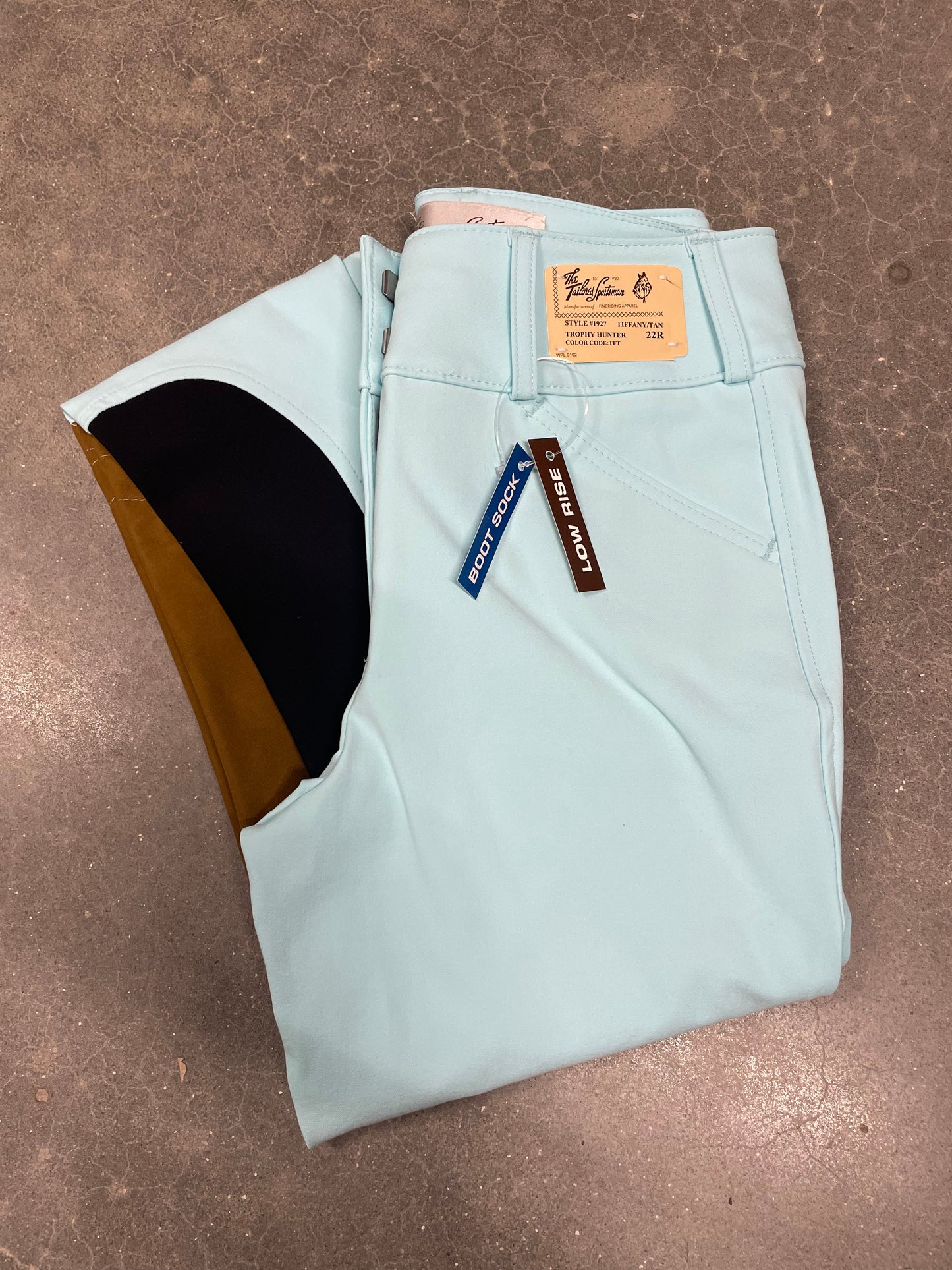 Tailored Sportsman 1927 LR FZ Bootsock - Tiffany/Tan