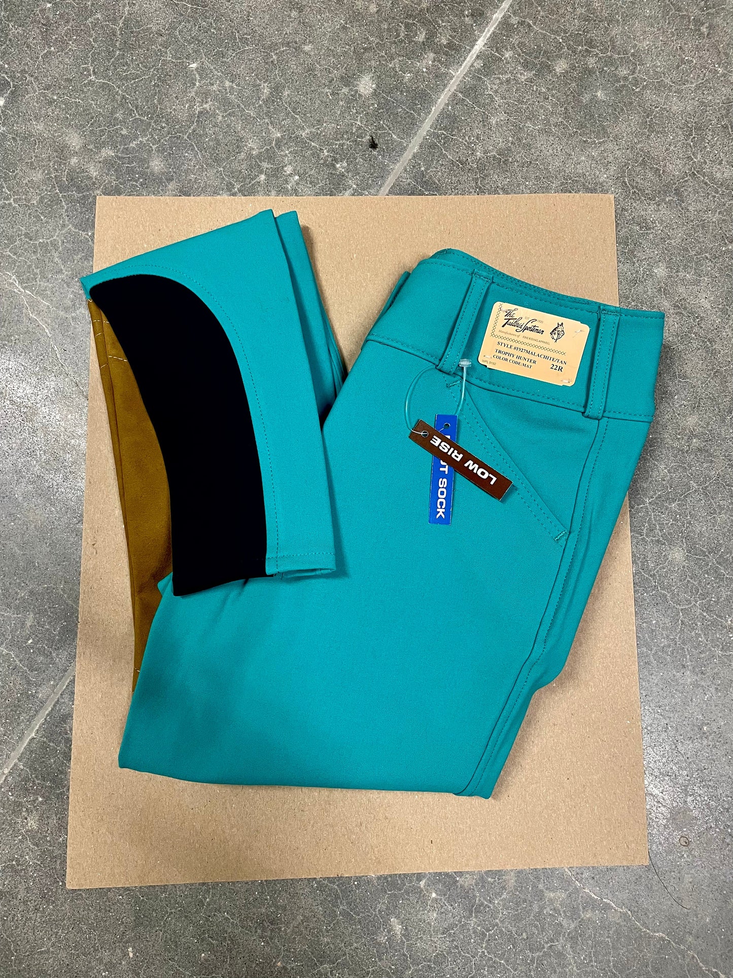 Tailored Sportsman 1927 LR FZ Bootsock - Malachite/Tan
