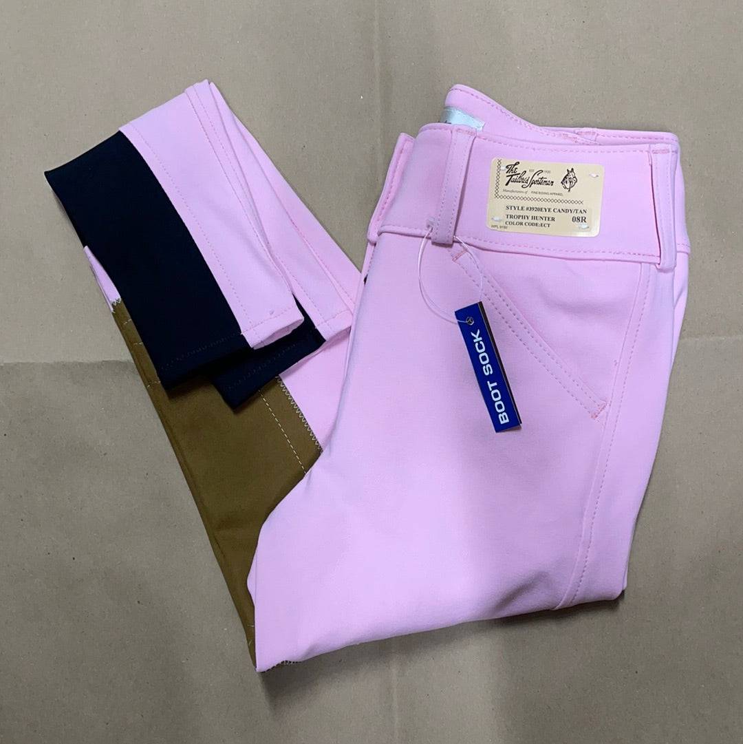 Tailored Sportsman 3920 Girls Bootsock FZ - EyeCandy/Tan