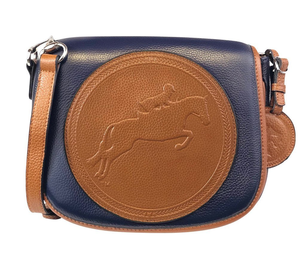 Tucker Tweed Camden Crossbody: Hunter/Jumper