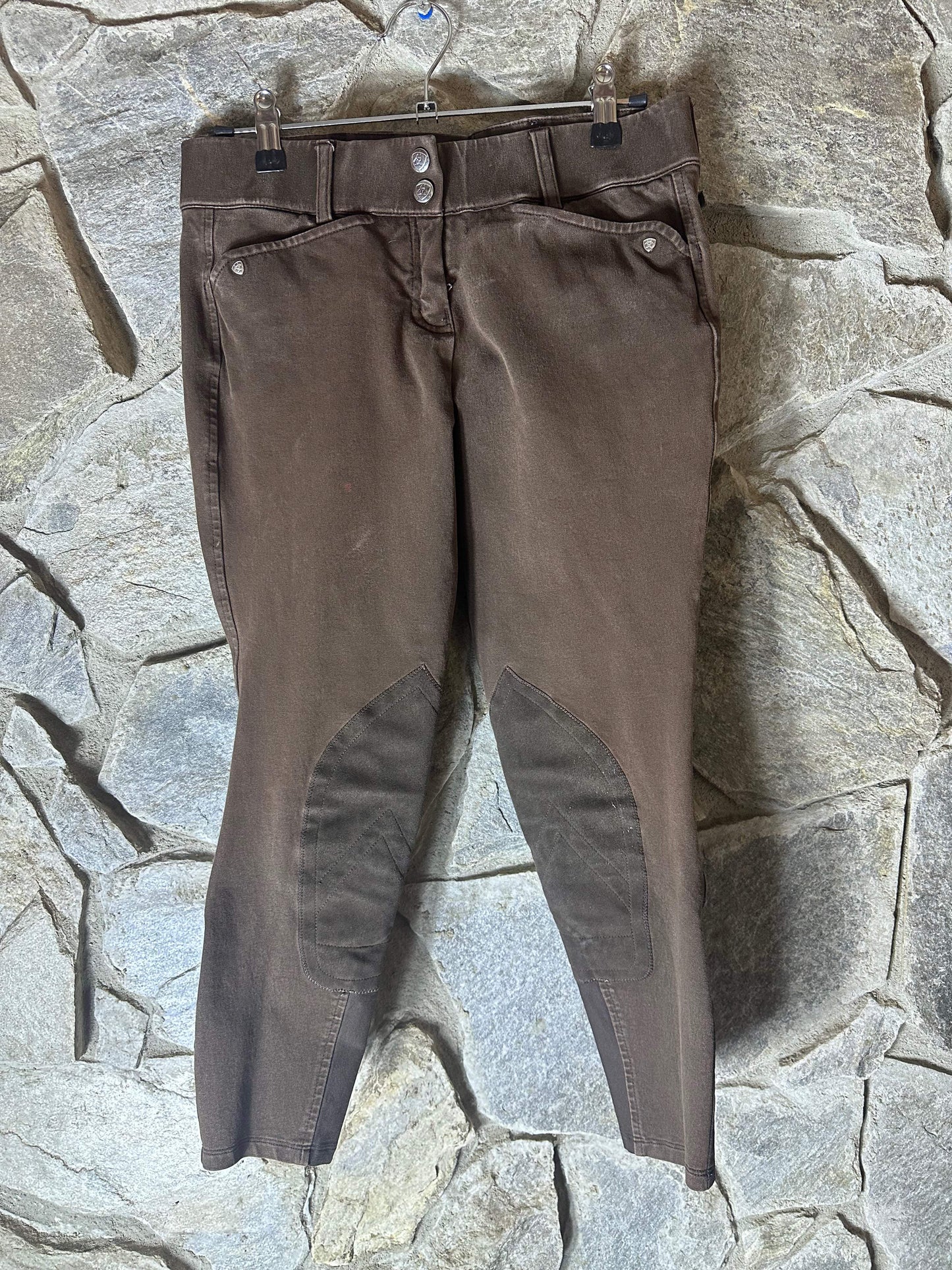 Ariat Womens Heritage Breeches Brown Size 26R