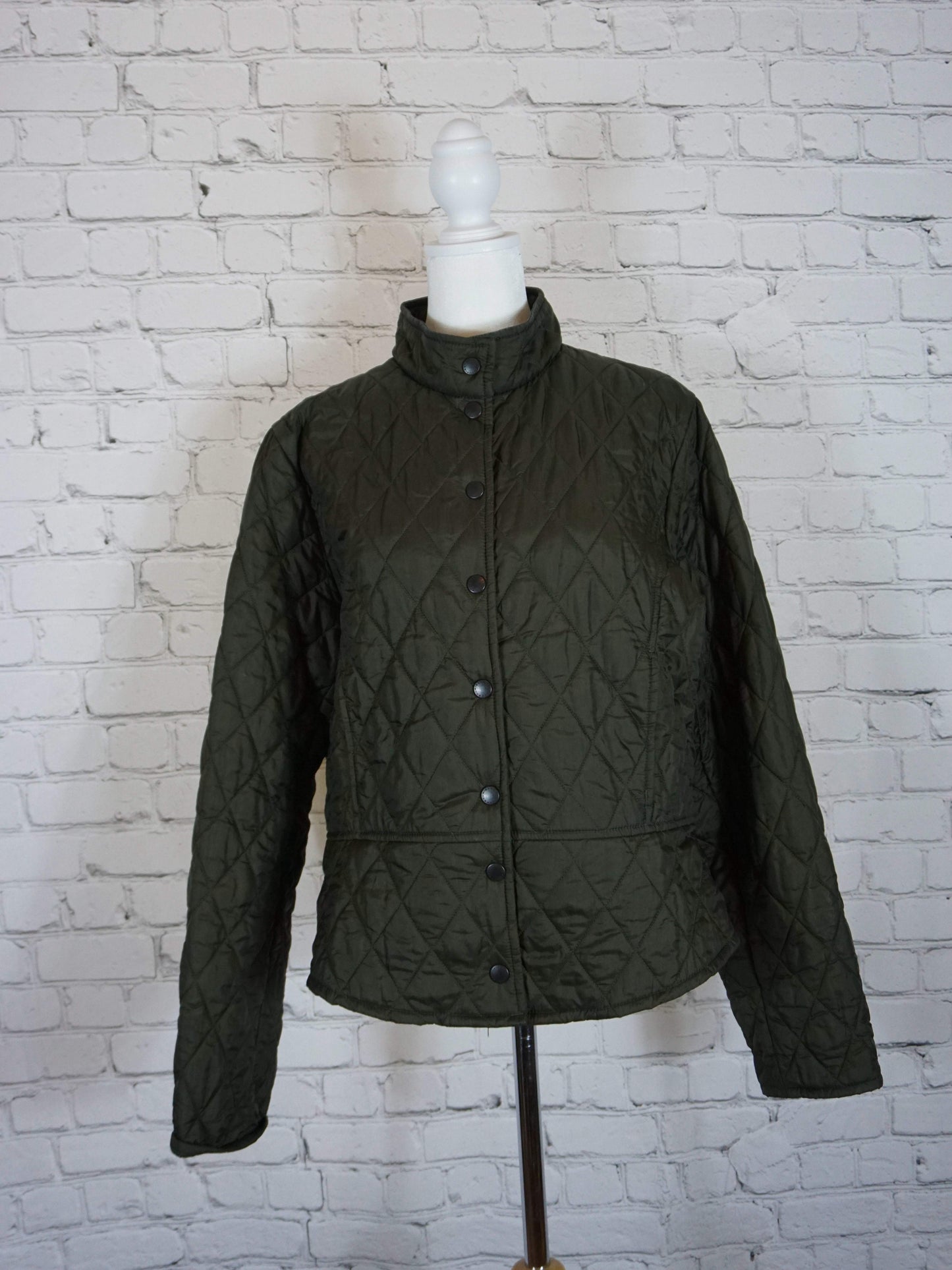 Barbour Women's Quilted Peplum Jacket Size 14