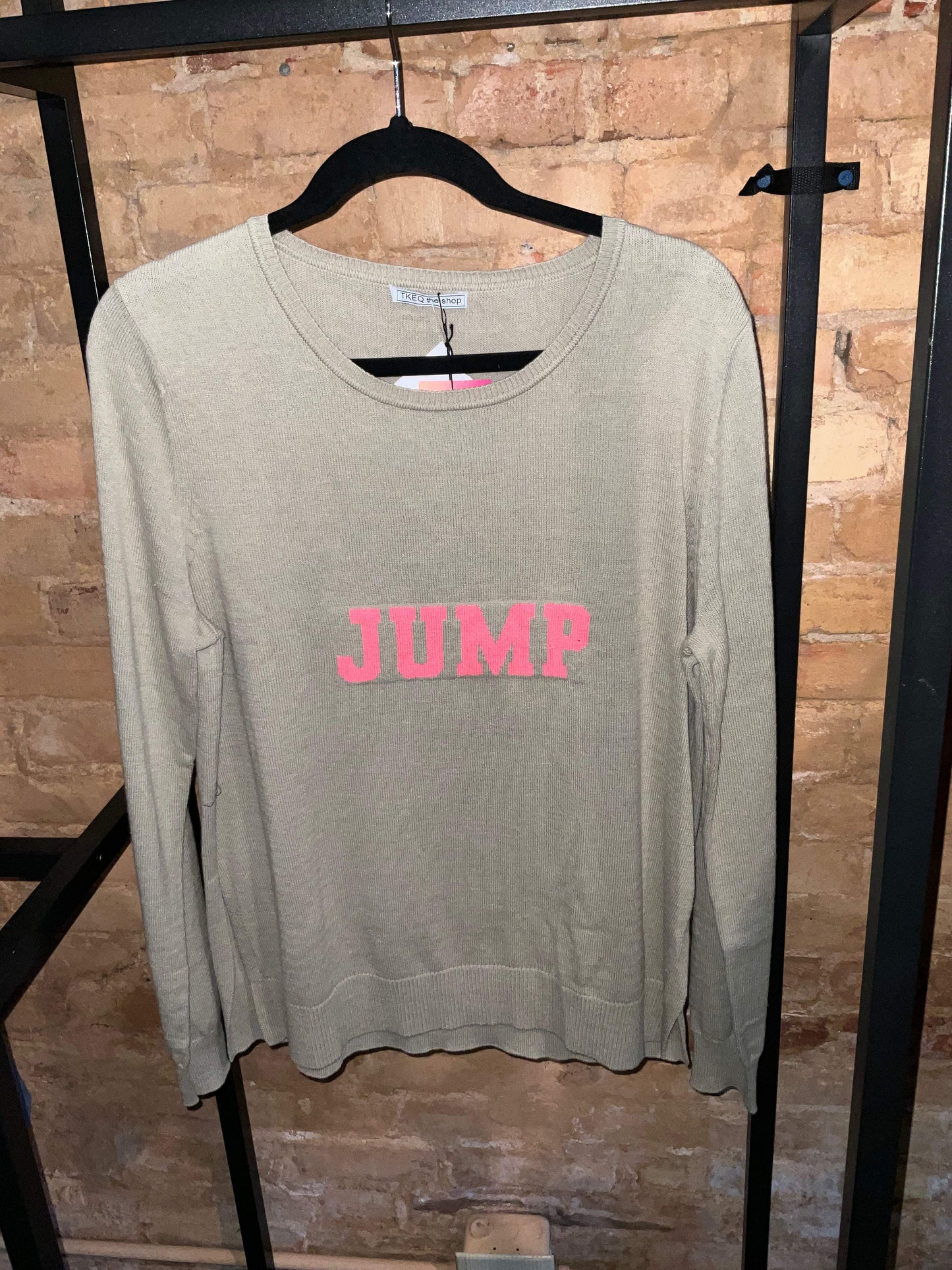 TKEQ Jump Crewneck Sweater Size XL