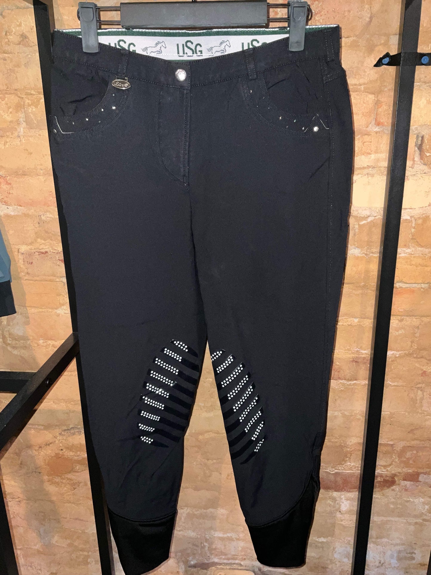 USG Size Knee Patch Breeches Size 30 US