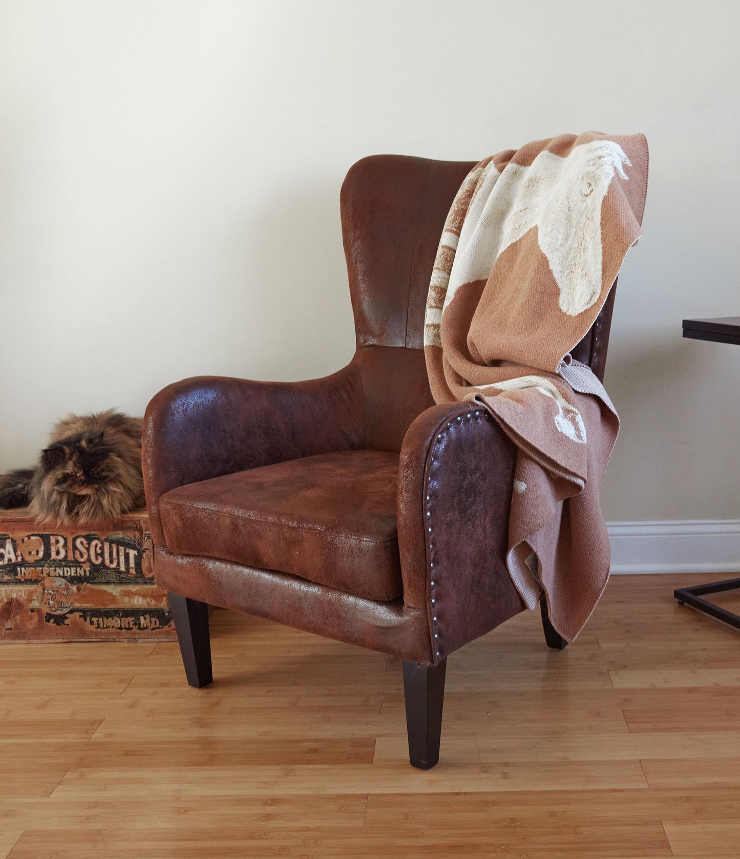Thomas Paul Thoroughbred Throw - Camel