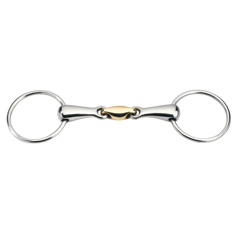 Feeling Anatomic Ring Snaffle + Brass JTD
