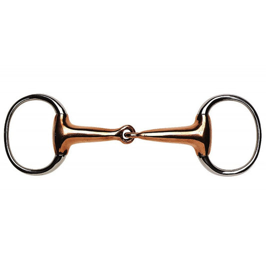 Feeling Eggbutt Snaffle Thick Copper Mouth
