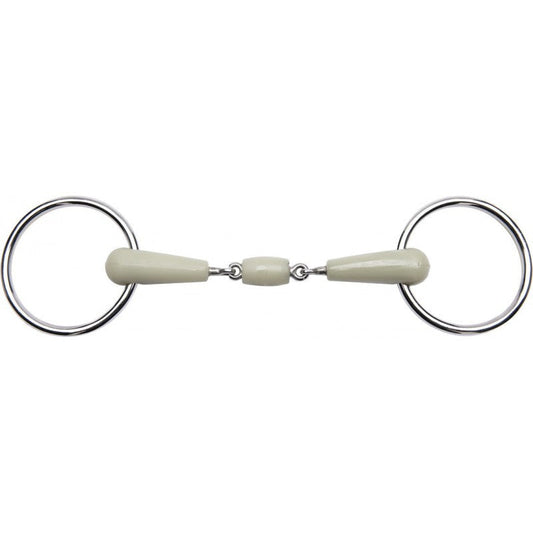 Feeling Flexi Double-Jointed Ring Snaffle