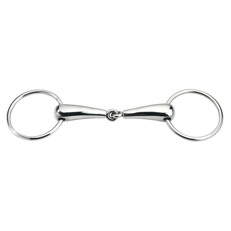 Feeling Ring Snaffle Bit with Swivel Mouth