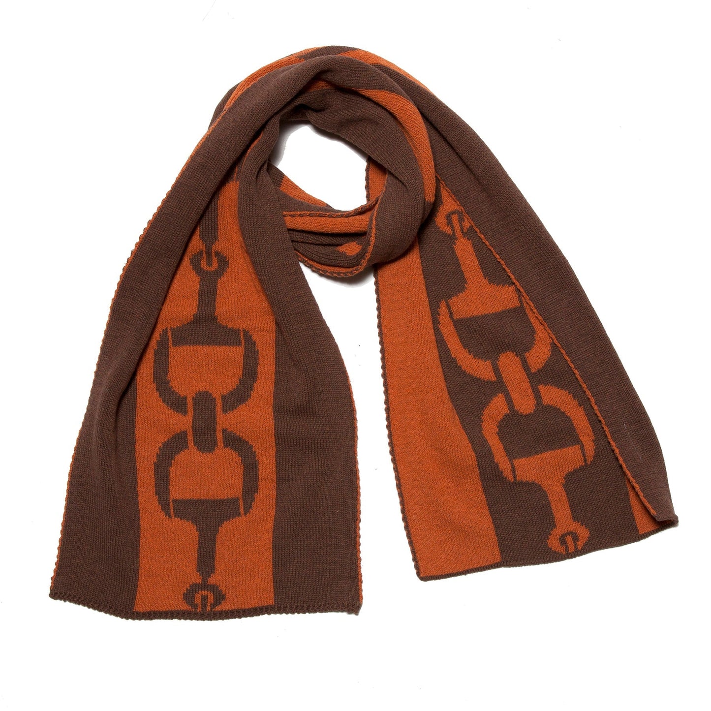 Snaffle Bit Striped Scarf