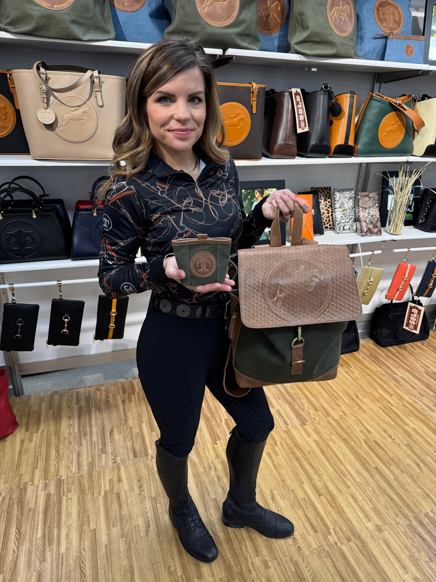 Tucker Tweed Barn Treat Bag