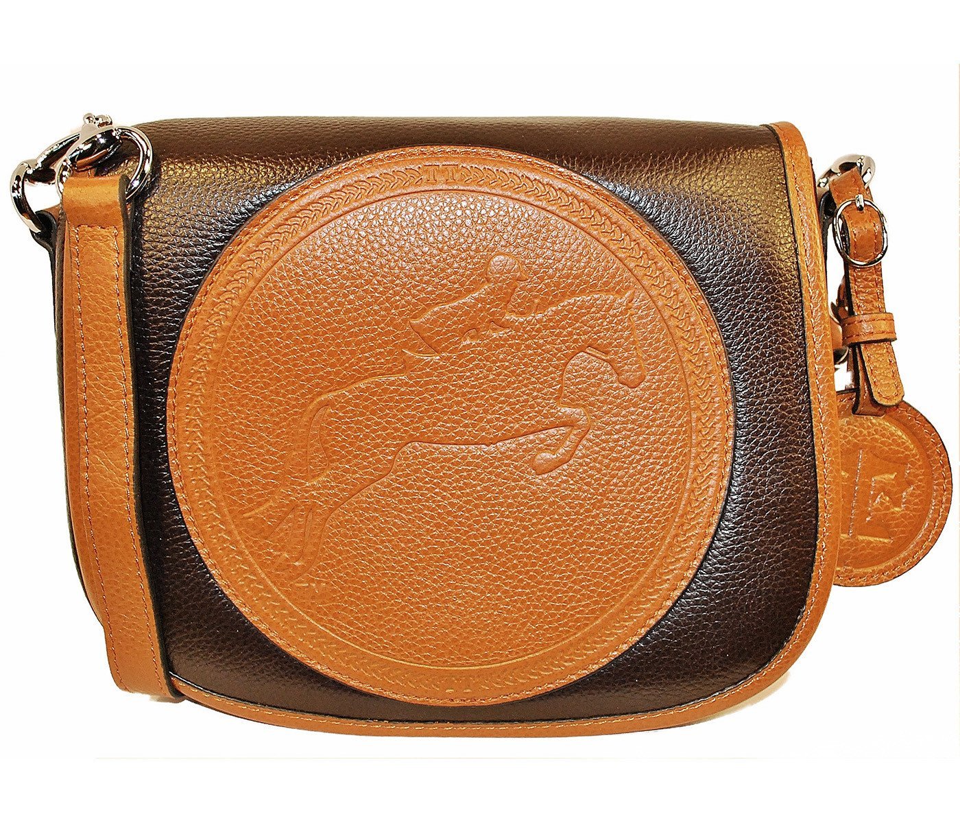Tucker Tweed Camden Crossbody: Hunter/Jumper