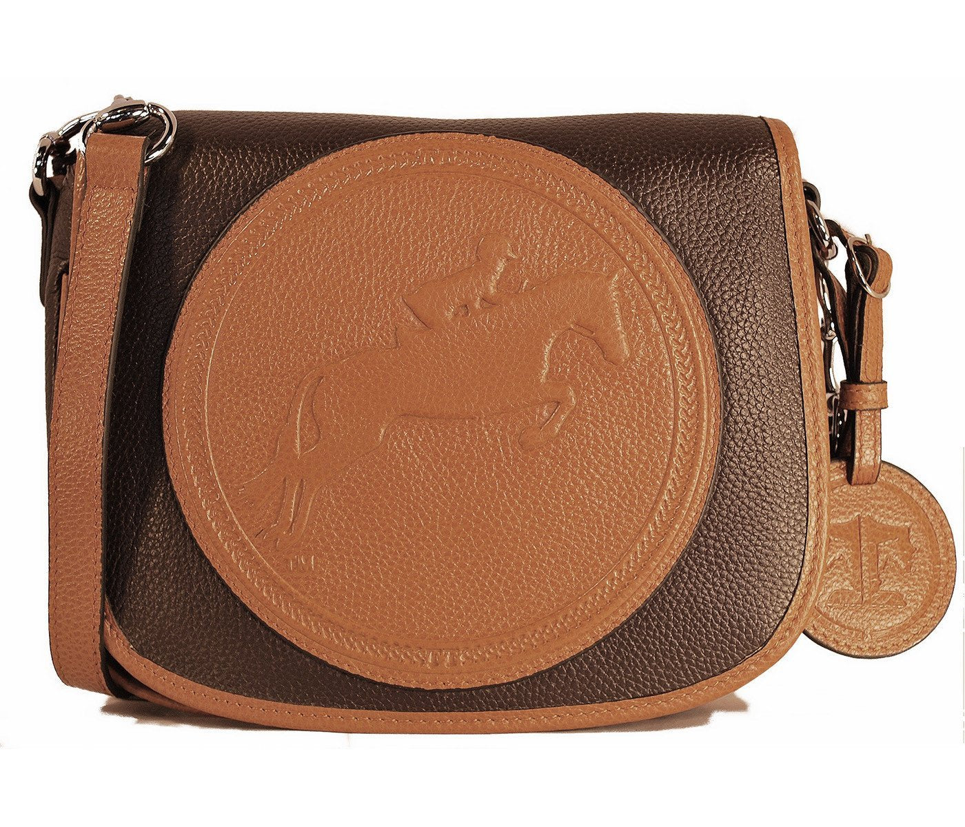 Tucker Tweed Camden Crossbody: Hunter/Jumper