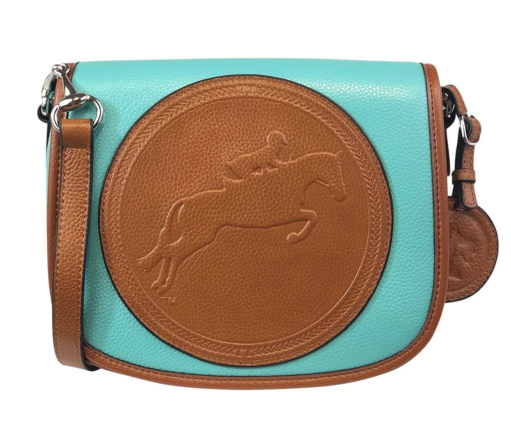 Tucker Tweed Camden Crossbody: Hunter/Jumper