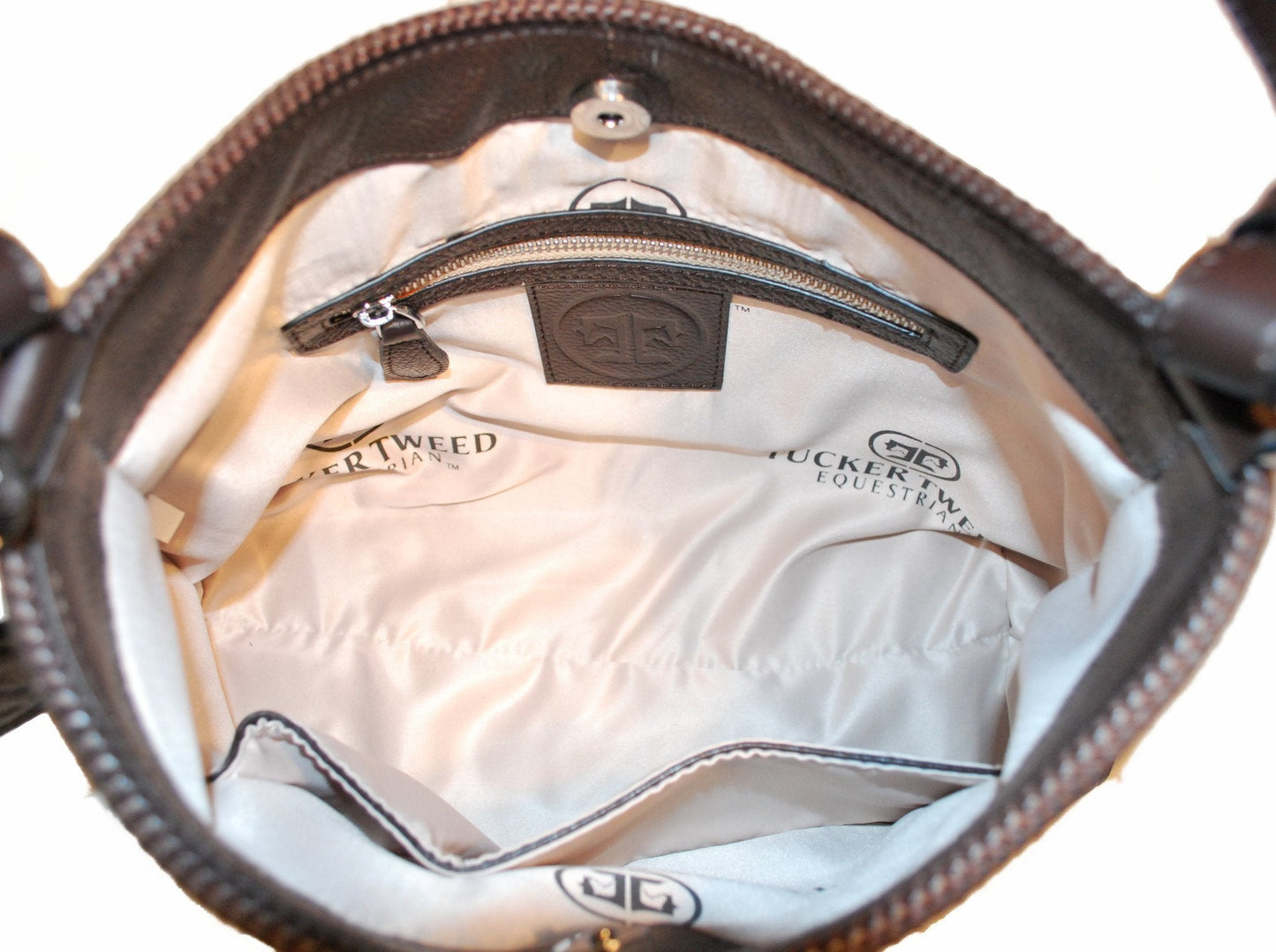 Tucker Tweed Tweed Manor Tote: Hunter Jumper